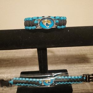 Jacksonville Jaguars NFL Paracord Bracelet